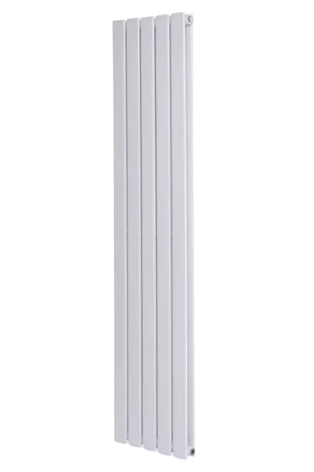 Вертикальний дизайнерський радіатор опалення ARTTIDESIGN Livorno II 5/1400/340/50 білий матовий